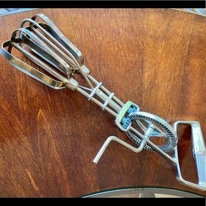 Ekco USA hand mixer, 10.5”, good vintage condition